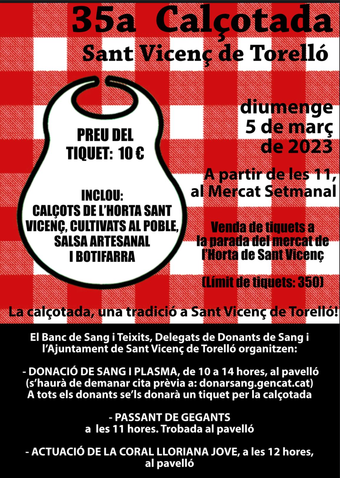 35a CALÇOTADA A SANT VICENÇ