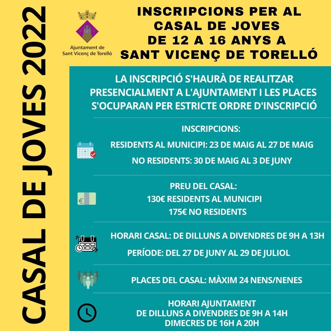 CASAL DE JOVES 2022