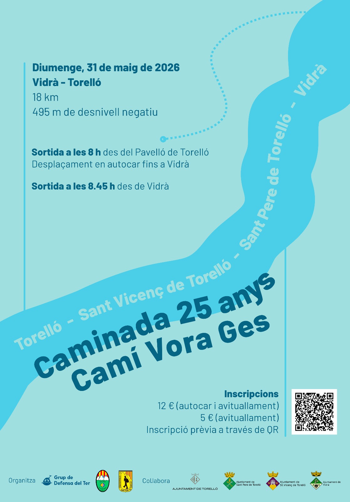 CAMINADA 25 ANYS DEL CAMÍ VORA GES