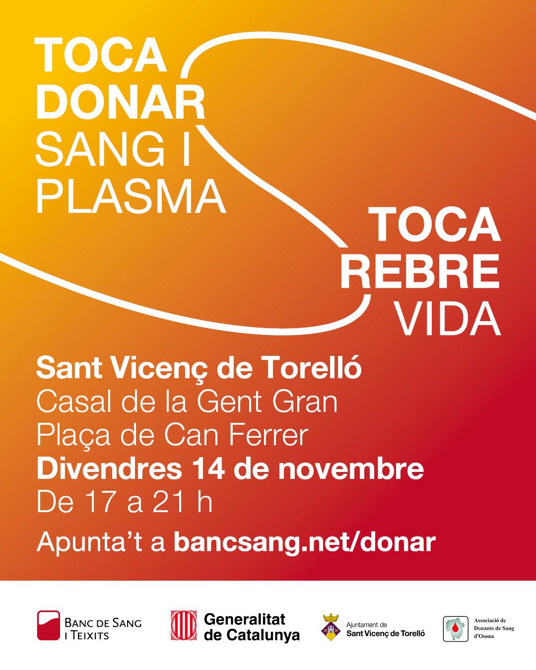 DONACIÓ DE SANG I DE PLASMA