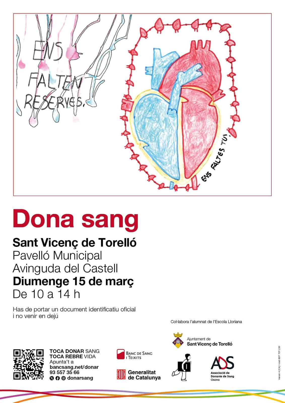 DONACI&Oacute; DE SANG I DE PLASMA