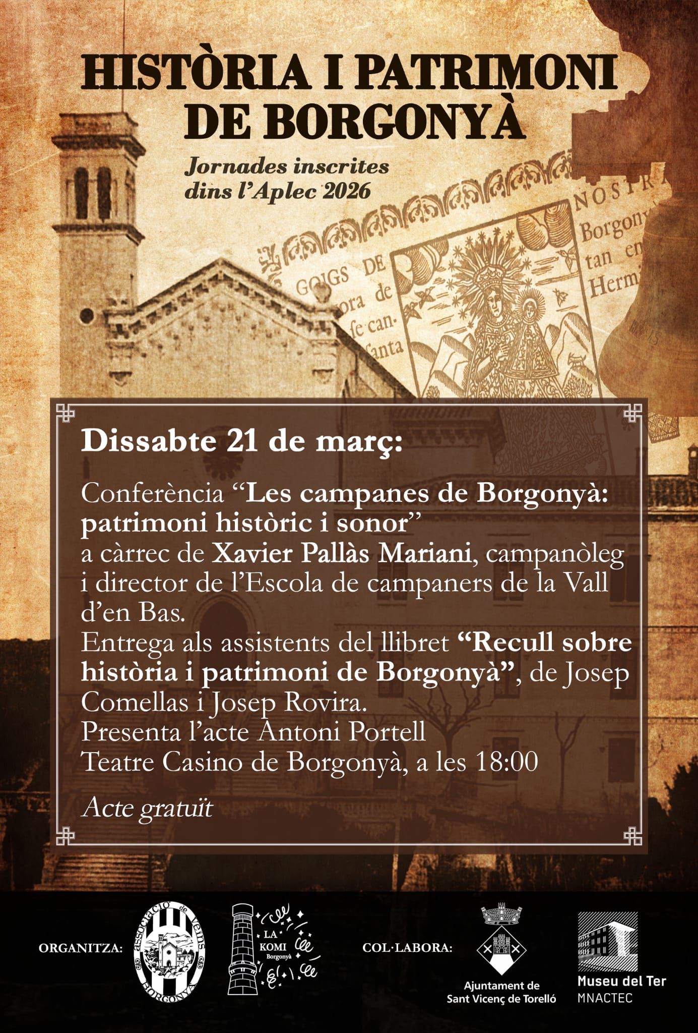 HIST&Ograve;RIA I PATRIMONI DE BORGONY&Agrave;