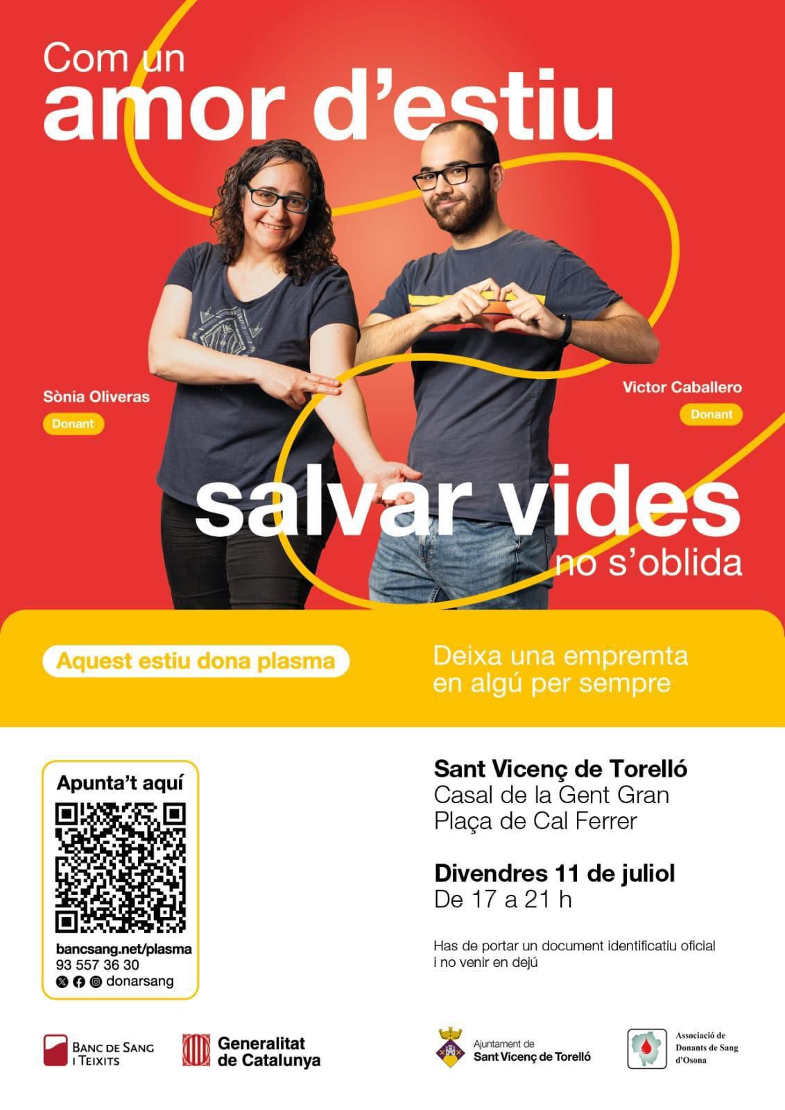 DONACIÓ DE SANG I DE PLASMA