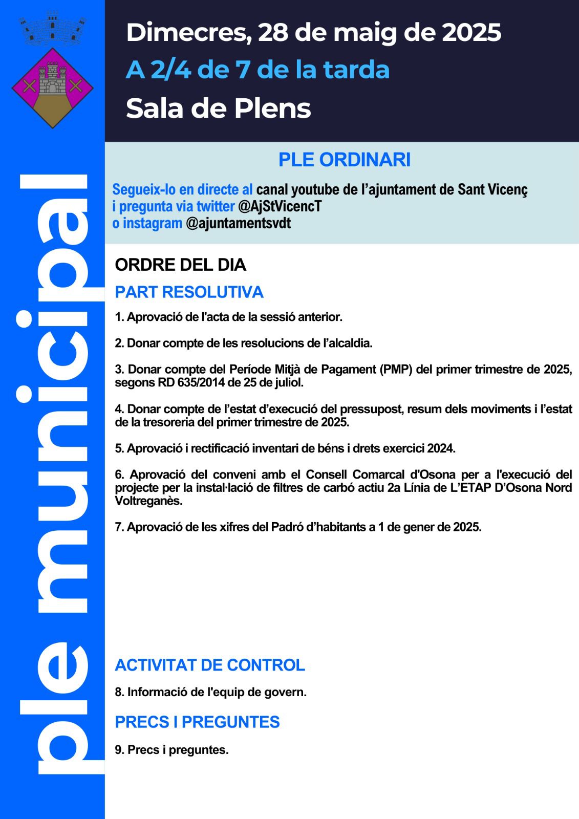 PLE ORDINARI