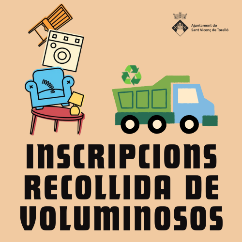 INSCRIPCIONS RECOLLIDA VOLUMINOSOS